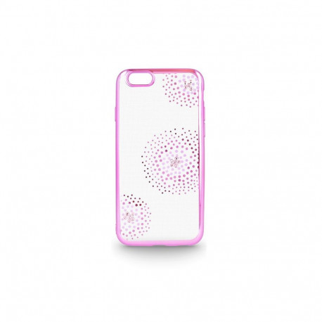 Beeyo Sony E5 Flower Dots TPU Pink