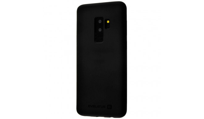 Evelatus Samsung Galaxy S9 Plus Nano Silicone Case Soft Touch TPU Black