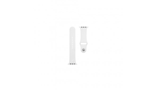 Tactical Apple Silicone Band Watch 1/2/3/4/5/6/7/SE 42/44/45mm White