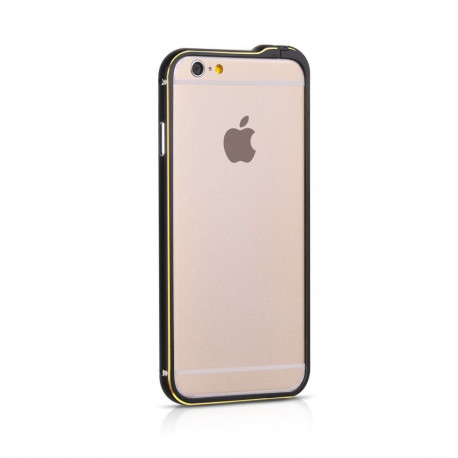 Hoco Apple Apple iPhone 6 / 6s Blade Series Fedora Metal Bumper Black