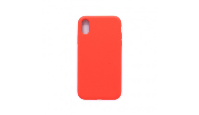Evelatus Apple iPhone Xs Max Premium Soft Touch Silicone Case Red