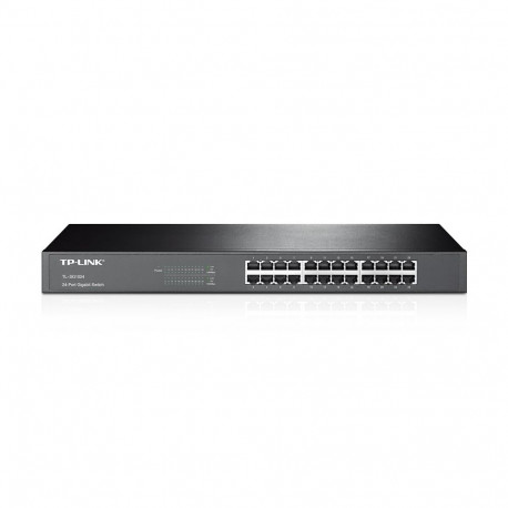 TP-Link 24-Port Gigabit Rackmount Switch TL-SG1024 10/100/1000 Mbps (RJ-45), Unmanaged, Rackmountabl