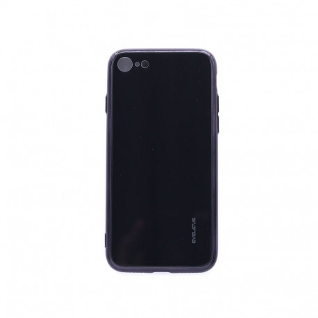 Evelatus Apple iPhone 7/8 Water Ripple Full Color Electroplating Tempered Glass Black