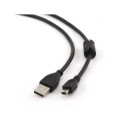 Cablexpert Premium quality mini-USB cable CCF-USB2-AM5P-6 1.8 m