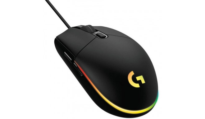 Logitech MOUSE USB OPTICAL G203/BLACK 910-005796