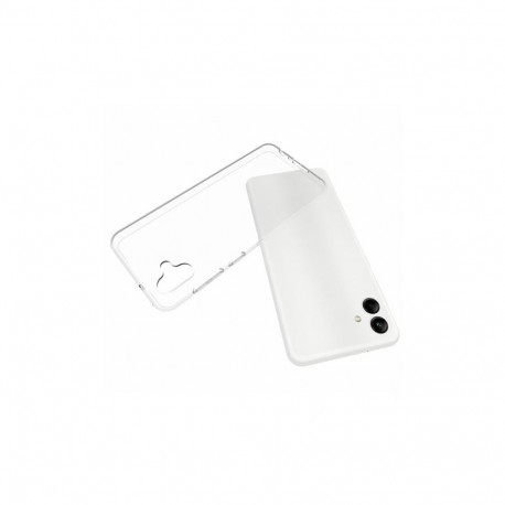 Evelatus Samsung Galaxy A04E/A04 Clear Silicone Case 1.5mm TPU, transparent