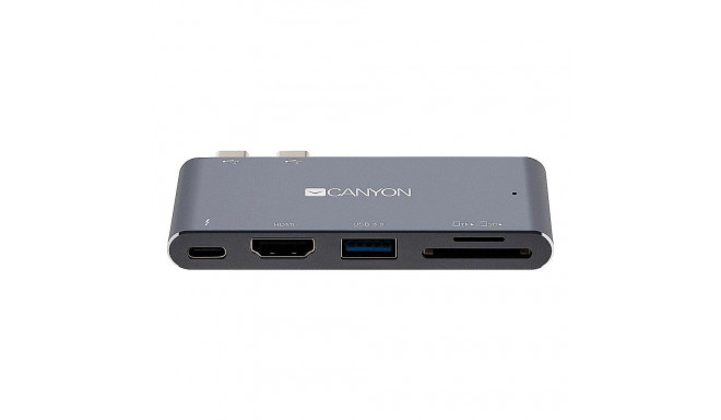 Canyon DS-5 Multiport Docking Station with 5 port Space Gray