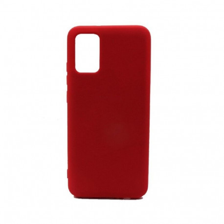 Evelatus Samsung Galaxy A02s Nano Silicone Case Soft Touch TPU Red