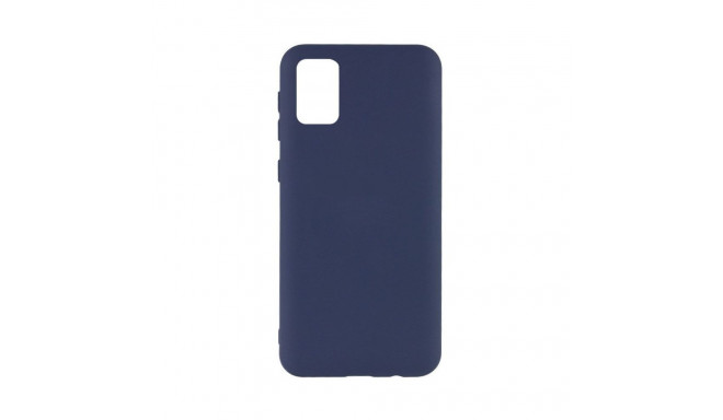 Evelatus Samsung Galaxy A02s Nano Silicone Case Soft Touch TPU Midnight Blue