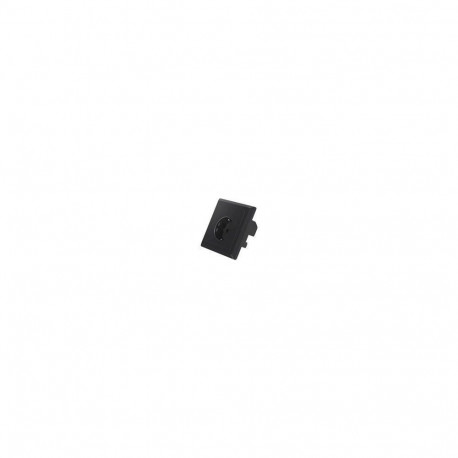 Lanberg LANBERG AC-WS01-USB2-F-B AC Wall Socket