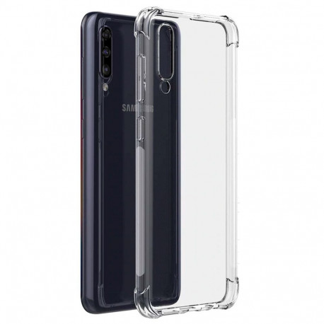 Evelatus Samsung A30s TPU 1.5MM Military Shockproof Silicone Case TPU Transparent