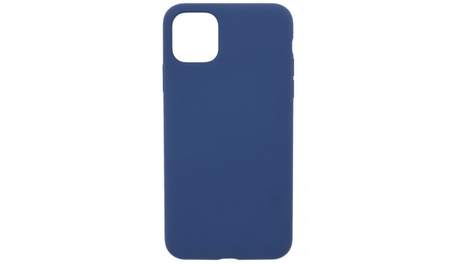 Evelatus Apple iPhone 11 Pro Max Premium Soft Touch Silicone case Midnight Blue