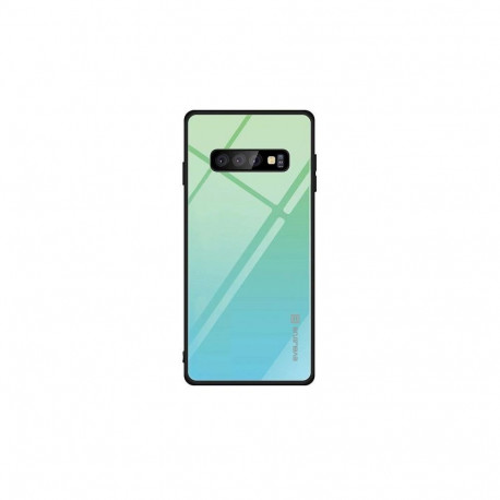 Evelatus Huawei Y6 2019 Gradient Glass Case Lagoon
