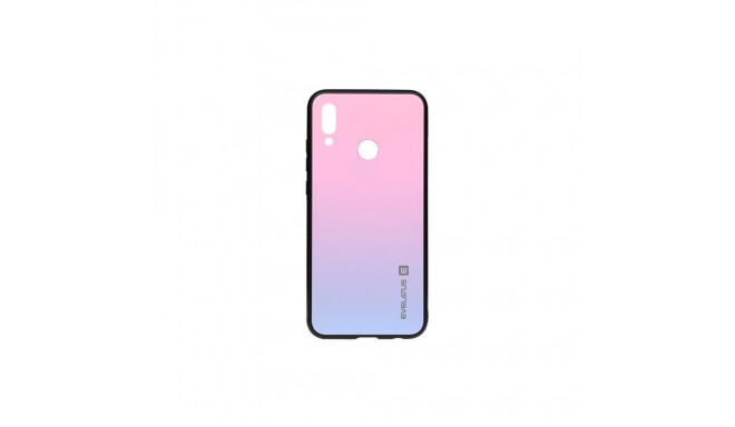 Evelatus Huawei P Smart 2019 Gradient Glass Case 2 Bubble Gum