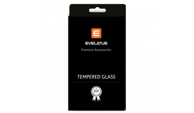 Evelatus Huawei Y7 2018 2.5D Full Cover Japan Glue Glass Anti-Static