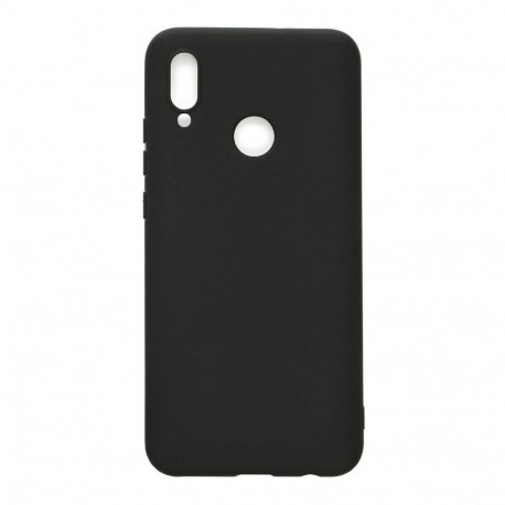 Evelatus Huawei Y7 2019 Nano Silicone Case Soft Touch TPU Black