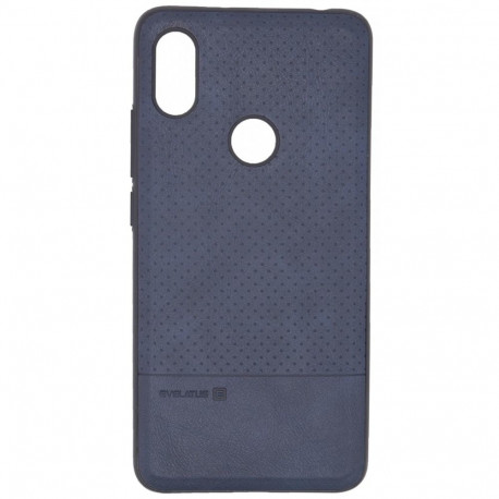 Evelatus Xiaomi Redmi S2 TPU case 1 with metal plate (possible to use with magnet car holder) Blue