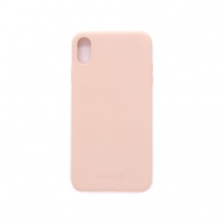 Evelatus Apple iPhone Xs MAX Nano Silicone Case Soft Touch TPU Pink Sand