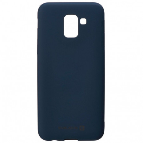 Evelatus Samsung J6 2018 J600 Silicone Case Midnight Blue