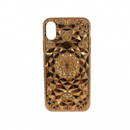 GreenGo Apple iPhone X 3D Case Gold