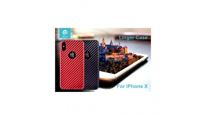 Devia Apple iPhone X LINGER Case Red