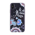 Devia Apple iPhone X Crystal Bloosom case Black