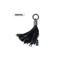 Remax Universal Tassels Ring Cable for Micro Black