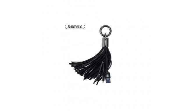 Remax Universal Tassels Ring Cable for Micro Black