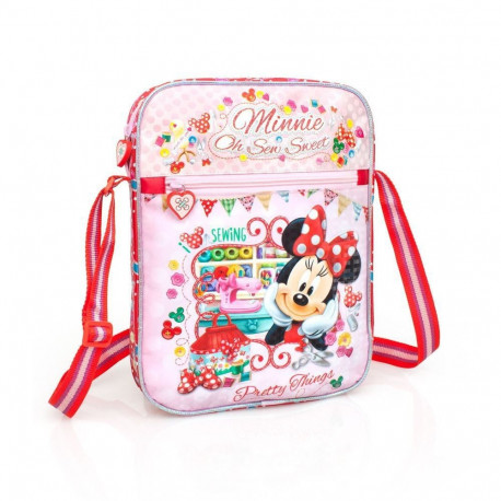 Disney Premium Plecu soma meitenm Minnie Pretty Things 3D 33215 Pink