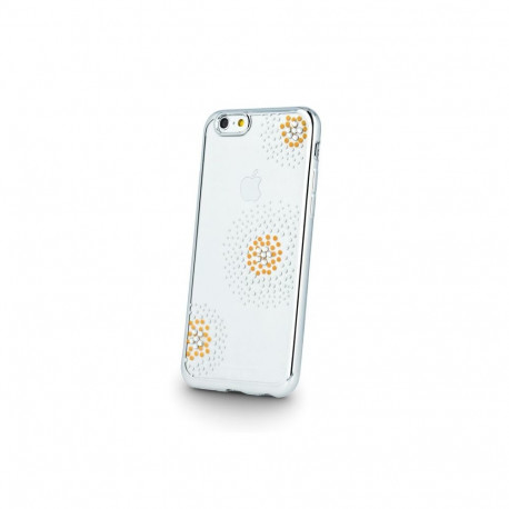 Beeyo Sony E5 Flower Dots TPU Silver
