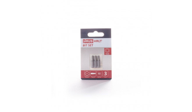 SCREWDRIVER BIT TX25X25MM 3PCS
