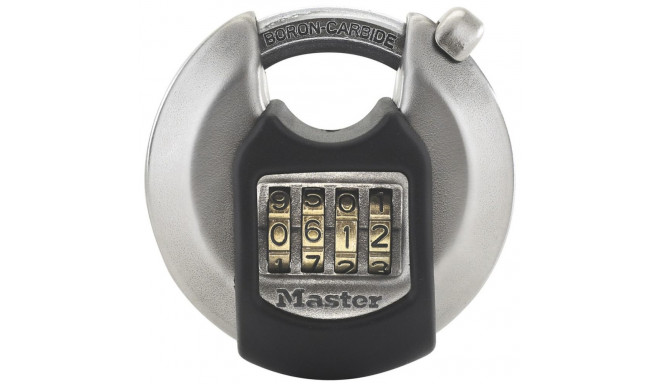 Master Lock Disc Combination Lock Stainless Steel M40EURDNUM