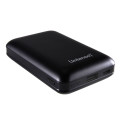 Intenso Powerbank XC10000 must USB-A+USB-C kaabliga 10000 mAh