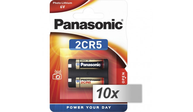 10x1 Panasonic Photo 2 CR 5 liitium VPE sisekarp