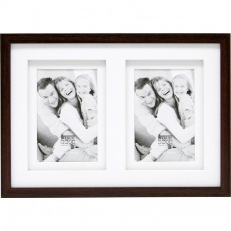 Deknudt S65KQ2 2x15x20 puidust galerii pruun paspartuu