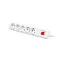 SURGE PROTECTOR ARMAC ARC5 1.5M 5X FRENCH OUTLETS GREY
