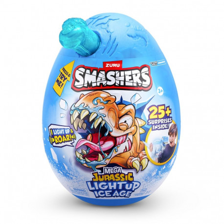 SMASHERS Interaktiivne üllatusmuna Dino Ice Age Light Up Mega
