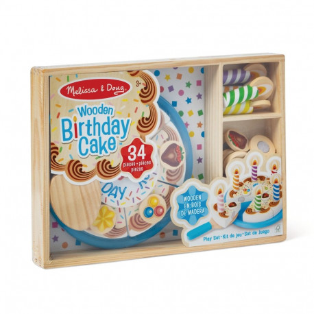 MELISSA & DOUG mängukomplekt Sünnipäevatort