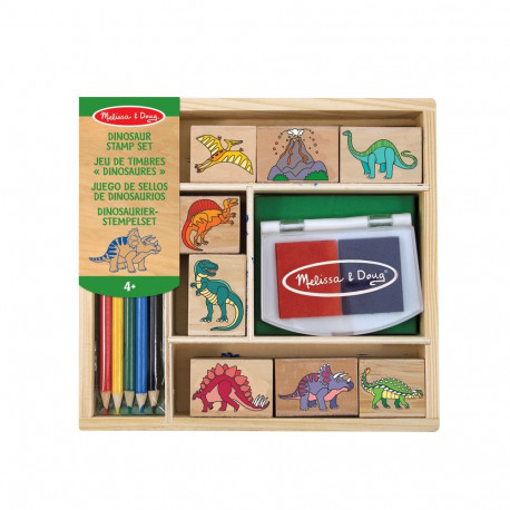 MELISSA & DOUG templite komplekt Dinosaurus