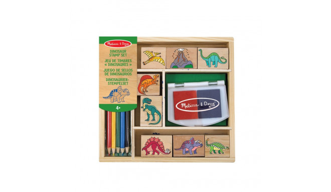 MELISSA & DOUG playset Dinosaur Stamp Set