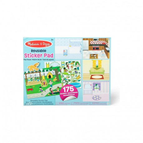 MELISSA & DOUG Reusable Sticker Pad - Play House!