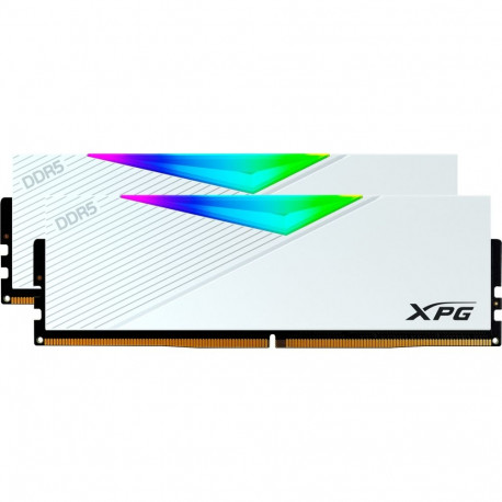 DIMM 64 GB DDR5-6000 (2x 32 GB) Dual-Kit (weiß, AX5U6000C3032G-DCLARWH, Lancer RGB, INTEL XMP)