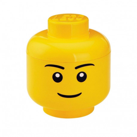 LEGO pea-kujuline hoiukarp S naissoost, kollane