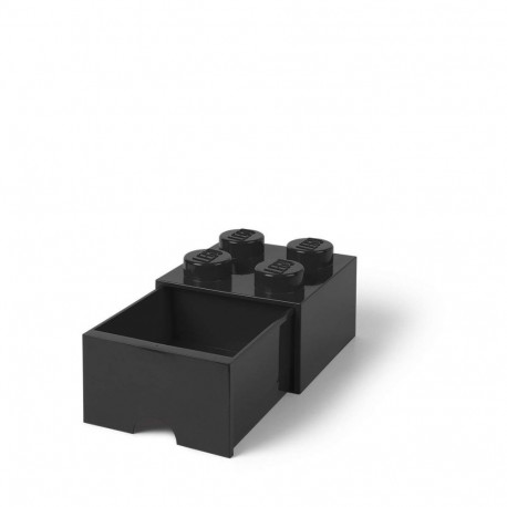 Room Copenhagen LEGO Brick Drawer 4 black - RC40051733