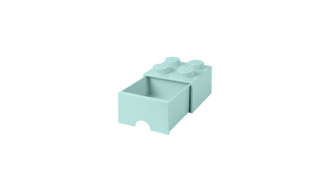 LEGO toy box Copenhagen Brick Drawer 4, aqua blue (RC40051742)