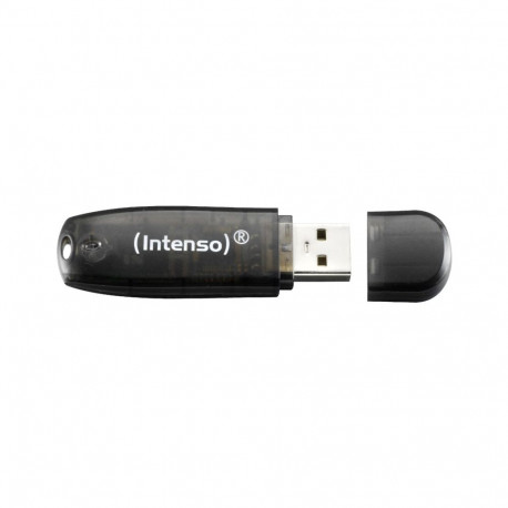 Intenso USB 16GB 6,5/32 Rainbow Line black U2