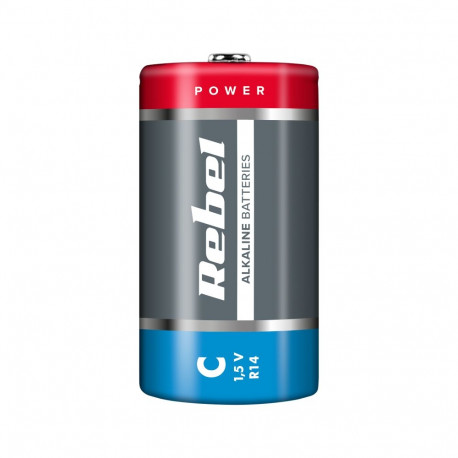 alkalised patareid REBEL LR14 (20 tk.)