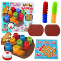 2-in-1 osavusmäng Mole Maze kiired topsid trips-traps-trull