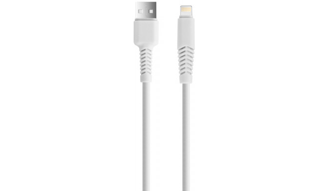 Setty cable USB - Lightning 3m, white (KSA-L-320)