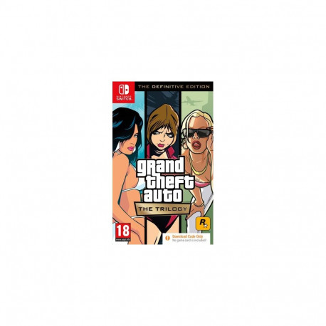 Rockstar Games Grand Theft Auto: The Trilogy – The Definitive Edition, Nintendo Switch Multilingual